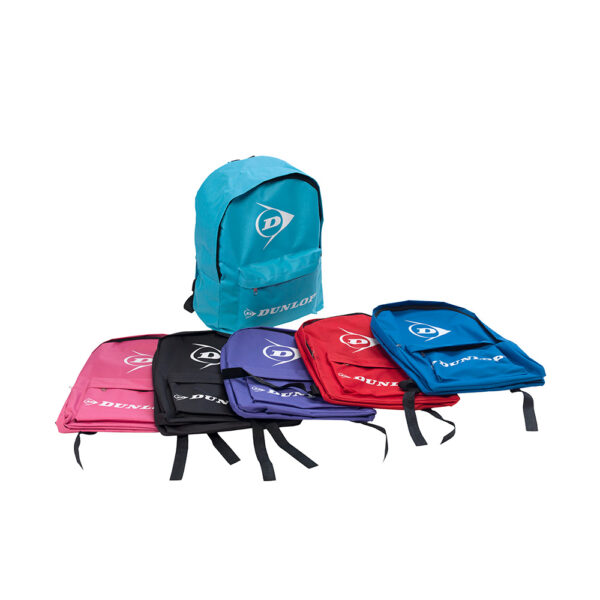 MOCHILA DE ESCUELA 20 LITROS (COLORES SURTIDOS) DUNLOP