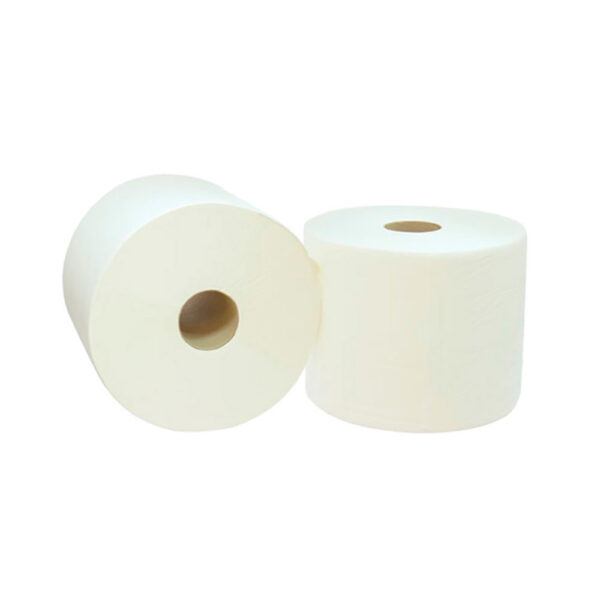 PACK DE 2 BOBINAS DE PAPEL INDUSTRIAL PAPERNET BLANCO