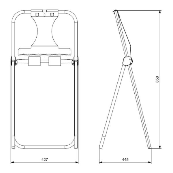 PORTABOBINAS PARA ROLLO PAPERNET DE SUELO - Imagen 2