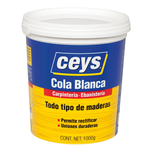 COLA BLANCA MADERA BOTE 1kg