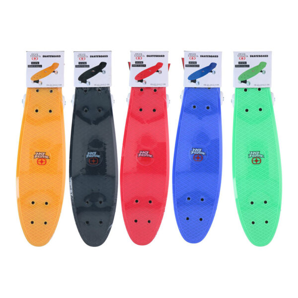 SKATEBOARD 57,2cm COLORES VARIADOS NO FEAR - Imagen 2