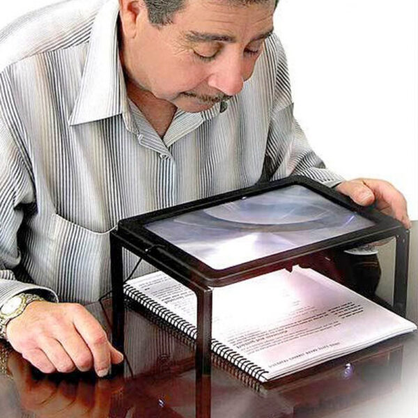 LUPA DE LECTURA CON 4 LEDS - Imagen 2