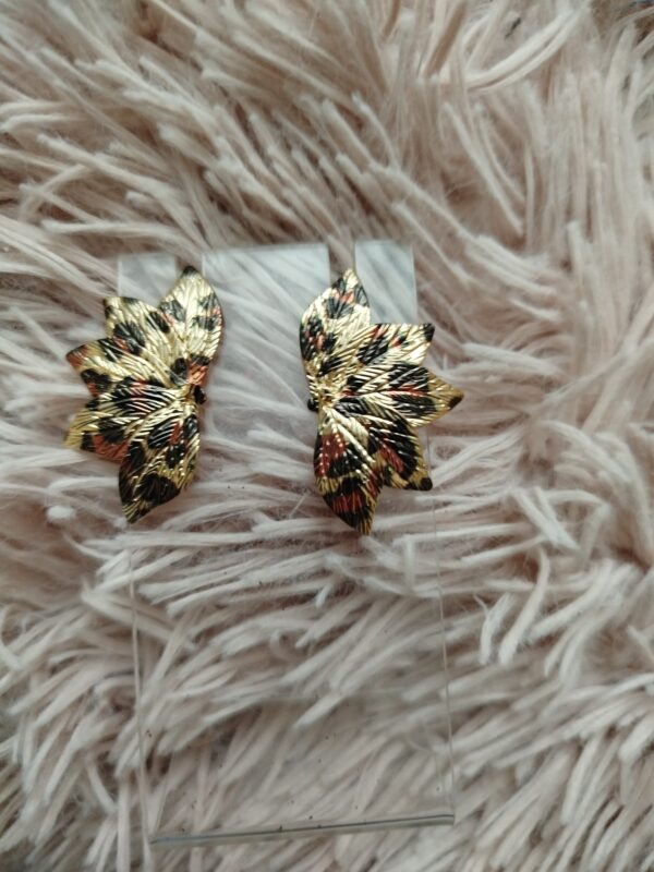 PENDIENTES DE LEOPARDO