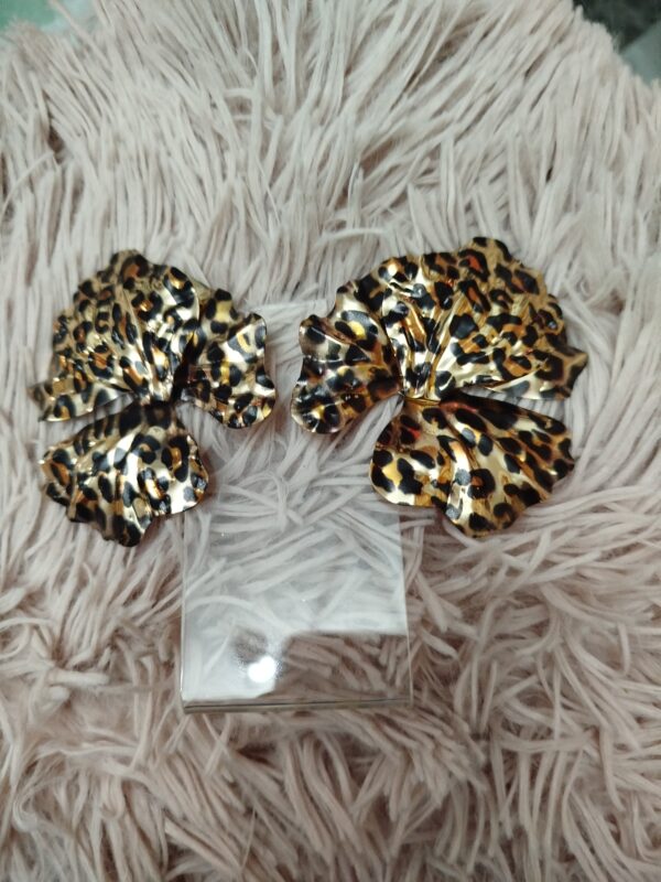 PENDIENTES DE LEOPARDO - Imagen 3