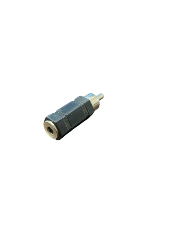 Conector RCA macho a jack 2,5mm mono hembra