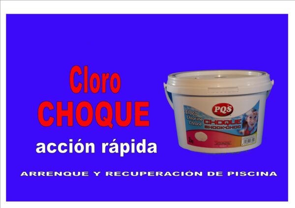 Cloro choque 2Kg. PQS