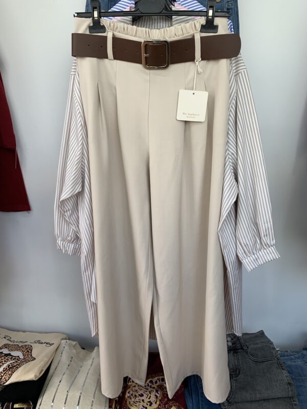 Pantalon ancho liso. 8 colores - Imagen 3