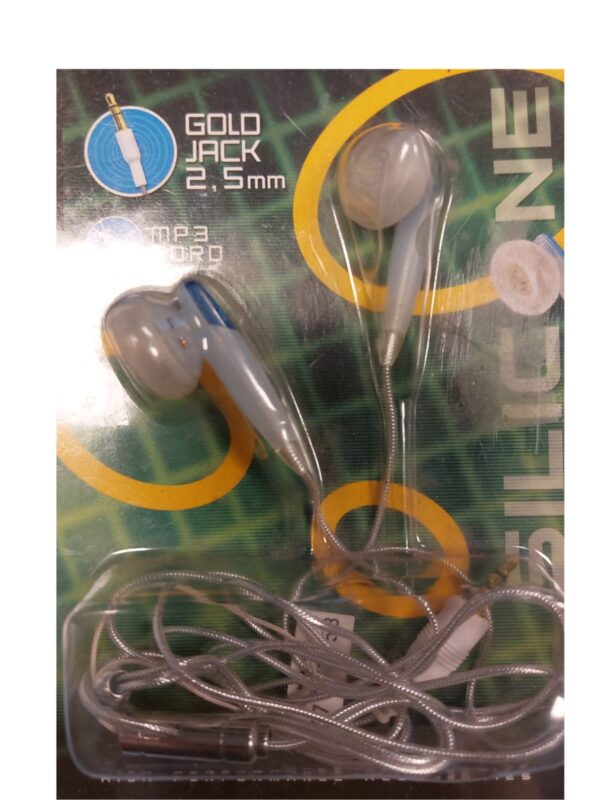 AURICULAR EH100 C/COLGANTE MP3 2,5MM