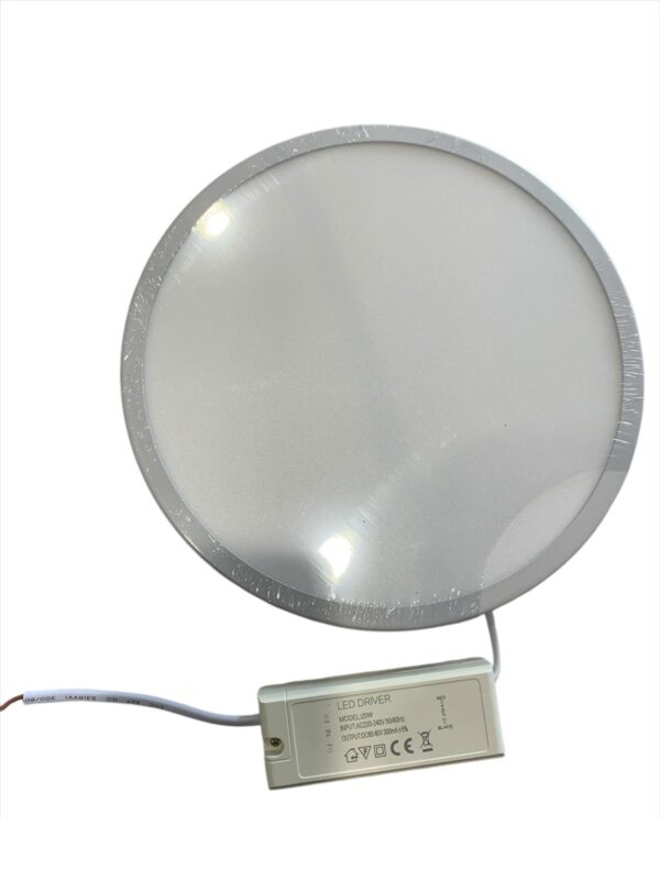 Placa LED Circular Downlight 20W AJUSTABLE CW