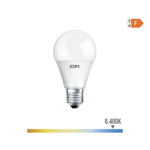 BOMBILLA STANDARD LED E27 10W 6400K luz fria