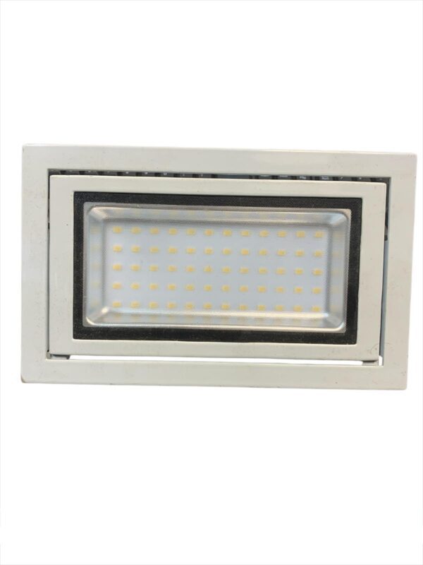 Downlight led rectang. 23W(sust 70W h.m.) WW