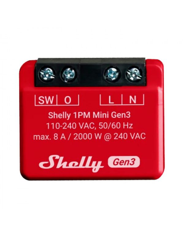 Shelly 1 PM mini