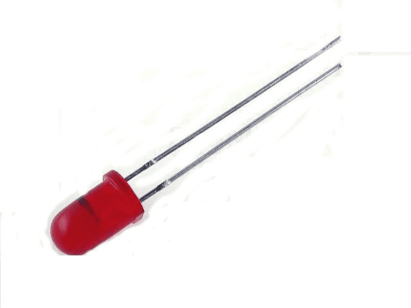 LED 5MM ROJO 4000MCD 45º